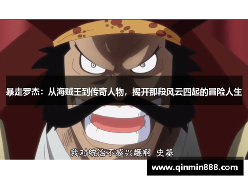 暴走罗杰：从海贼王到传奇人物，揭开那段风云四起的冒险人生